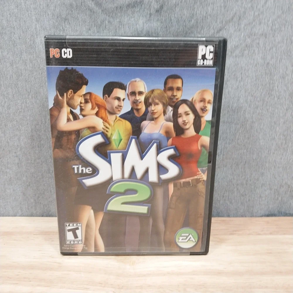 The Sims 2 Life Simulation PC Game 4-Disc Set PC CD-ROM Multi EA Games
